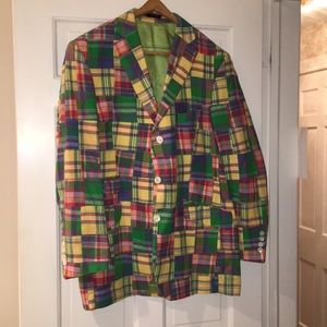 Men's 44R Lilly Pulitzer Patchwork Jacket